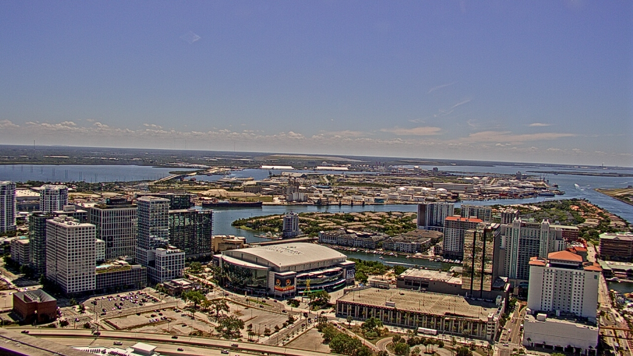 Thumbnail for current weather camera view from One Tampa City Center in Tampa, Florida