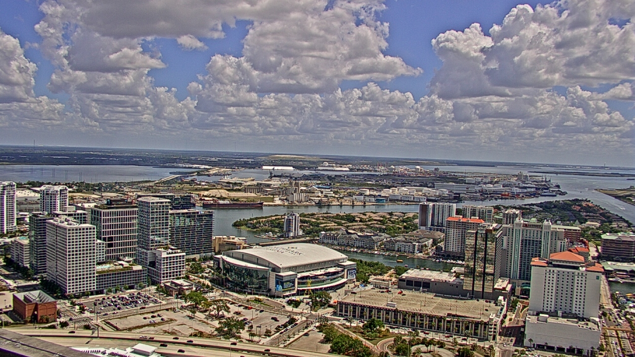 Thumbnail for current weather camera view from One Tampa City Center in Tampa, Florida