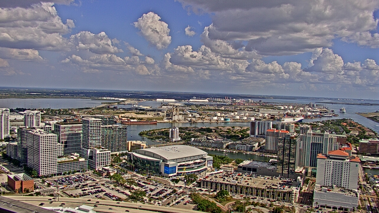 Thumbnail for current weather camera view from One Tampa City Center in Tampa, Florida