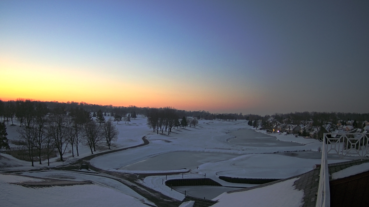 Thumbnail for current weather camera view from The Royal Fox Country Club in St. Charles, Illinois