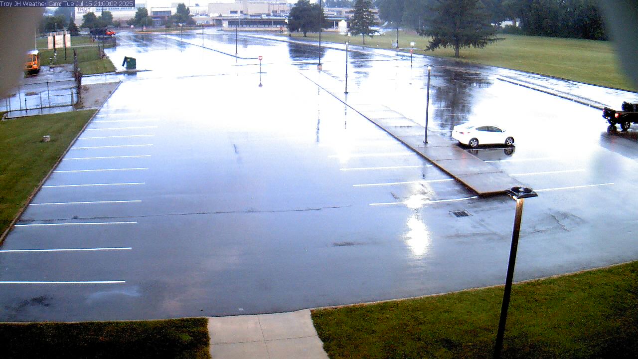 Thumbnail for current weather camera view from Troy JHS in Troy, Ohio