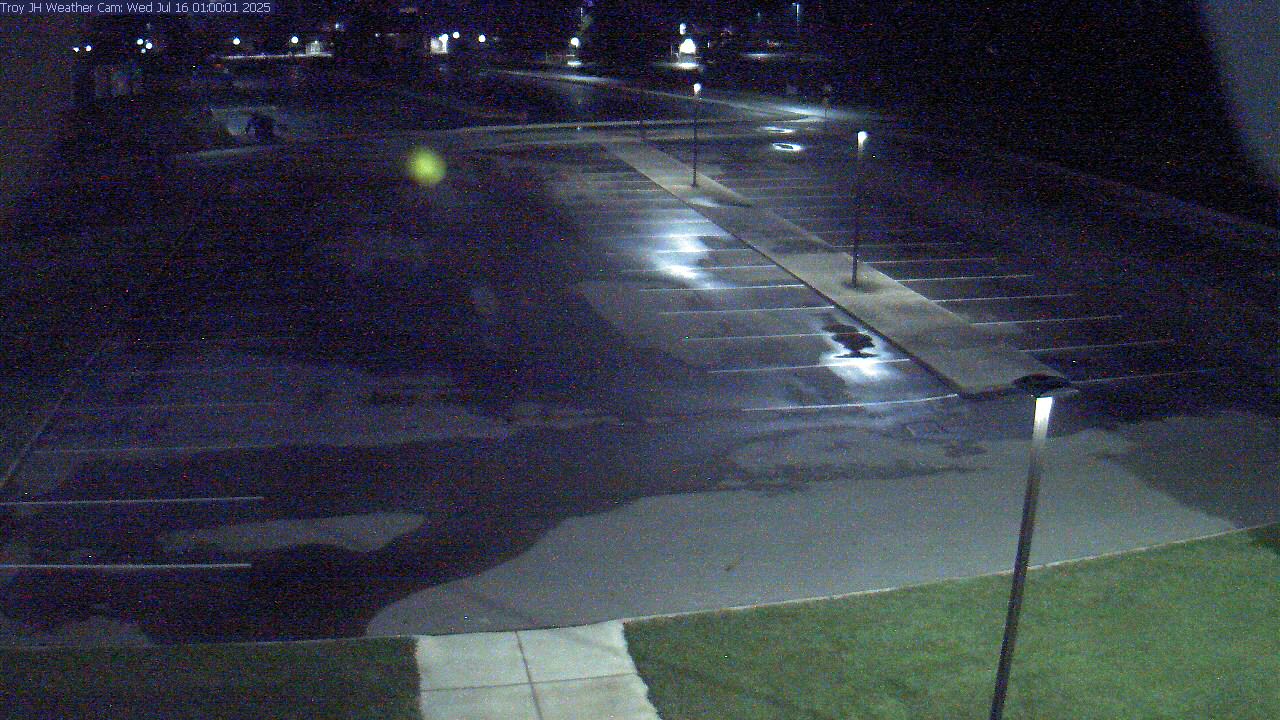 Thumbnail for current weather camera view from Troy JHS in Troy, Ohio
