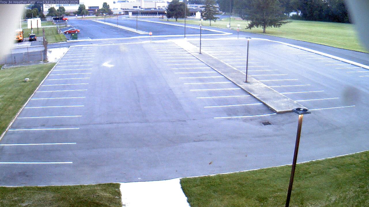 Thumbnail for current weather camera view from Troy JHS in Troy, Ohio