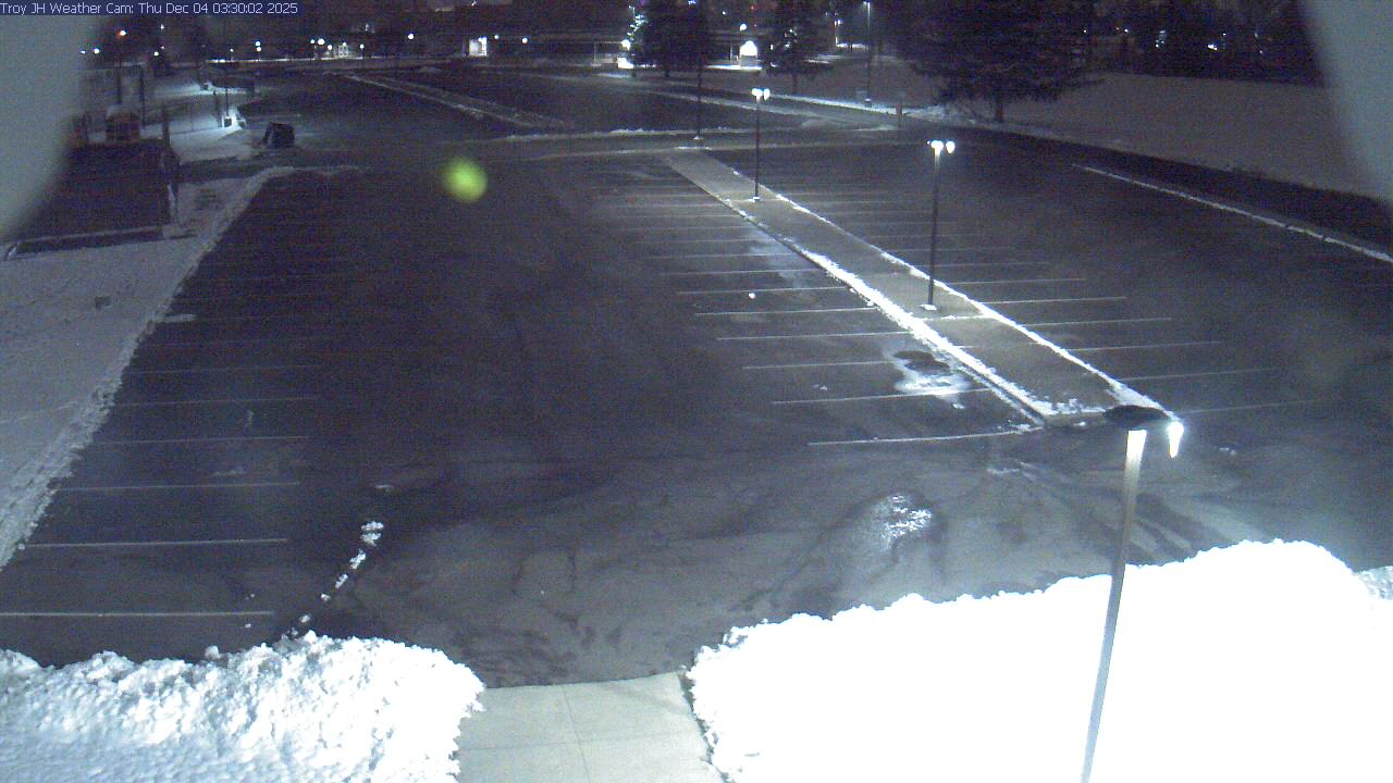 Thumbnail for current weather camera view from Troy JHS in Troy, Ohio