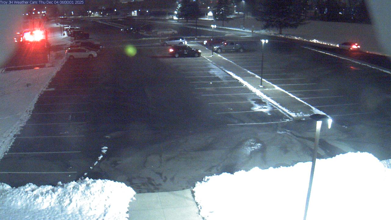 Thumbnail for current weather camera view from Troy JHS in Troy, Ohio