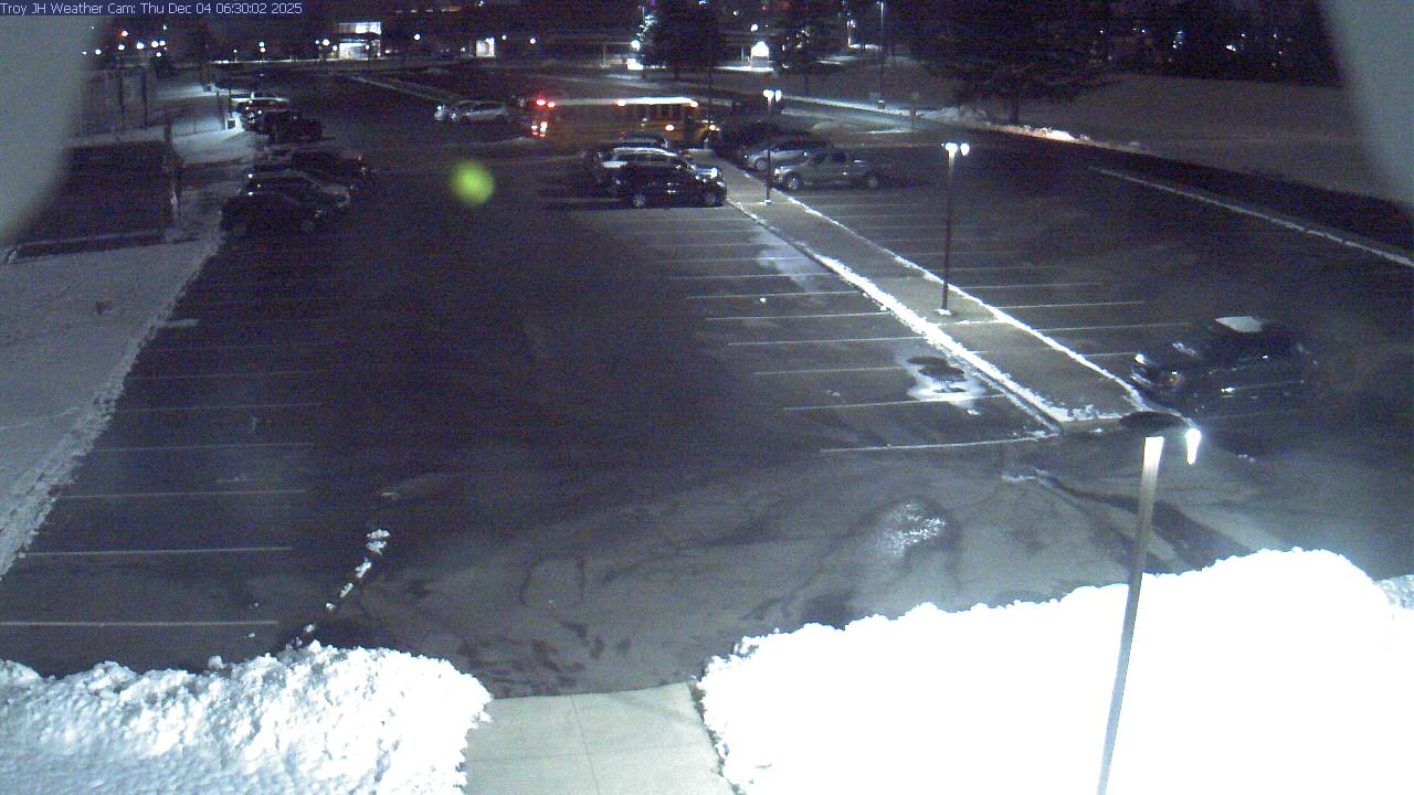 Thumbnail for current weather camera view from Troy JHS in Troy, Ohio