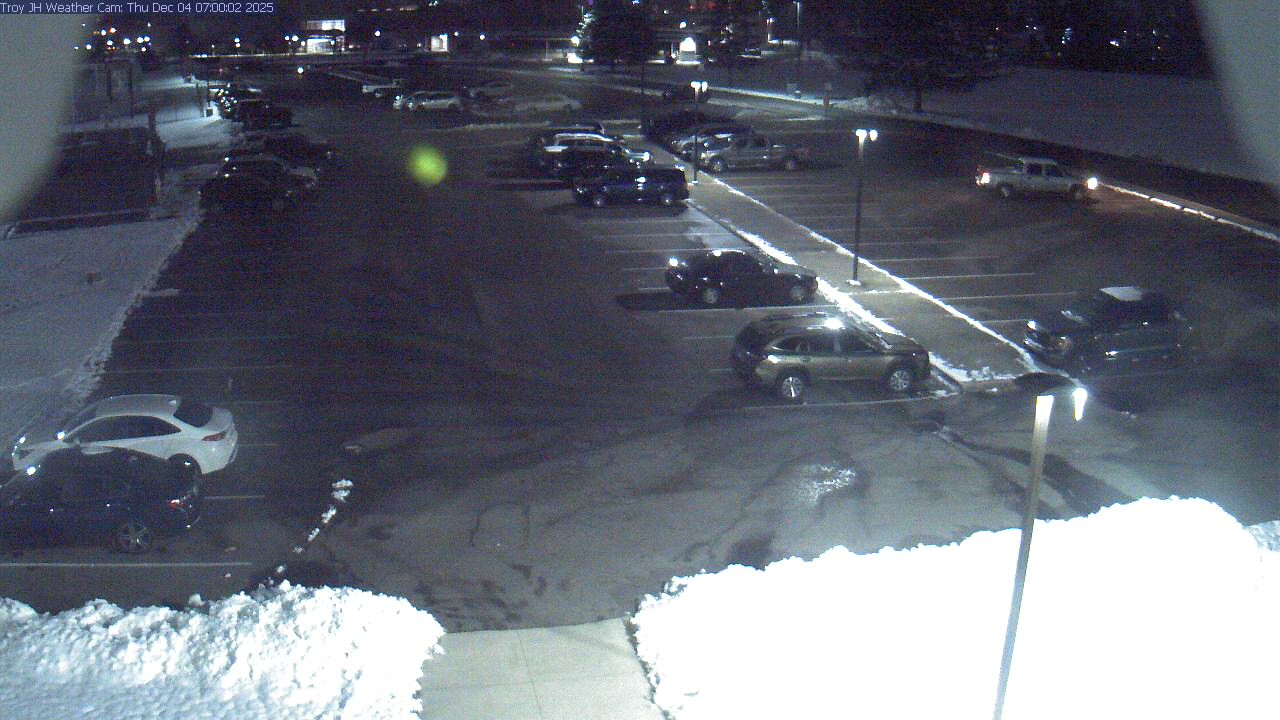Thumbnail for current weather camera view from Troy JHS in Troy, Ohio