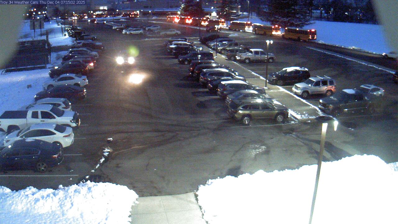 Thumbnail for current weather camera view from Troy JHS in Troy, Ohio