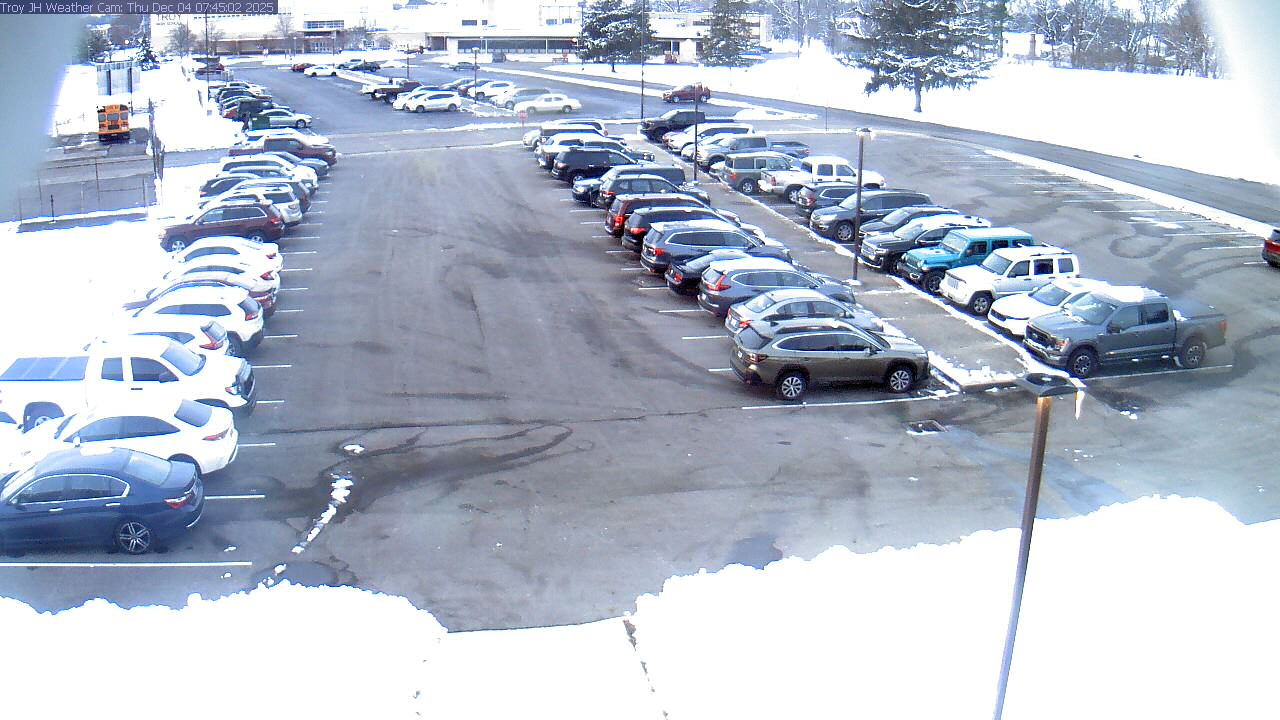 Thumbnail for current weather camera view from Troy JHS in Troy, Ohio