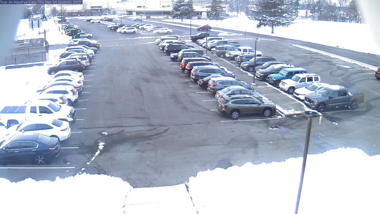 Thumbnail for current weather camera view from Troy JHS in Troy, Ohio