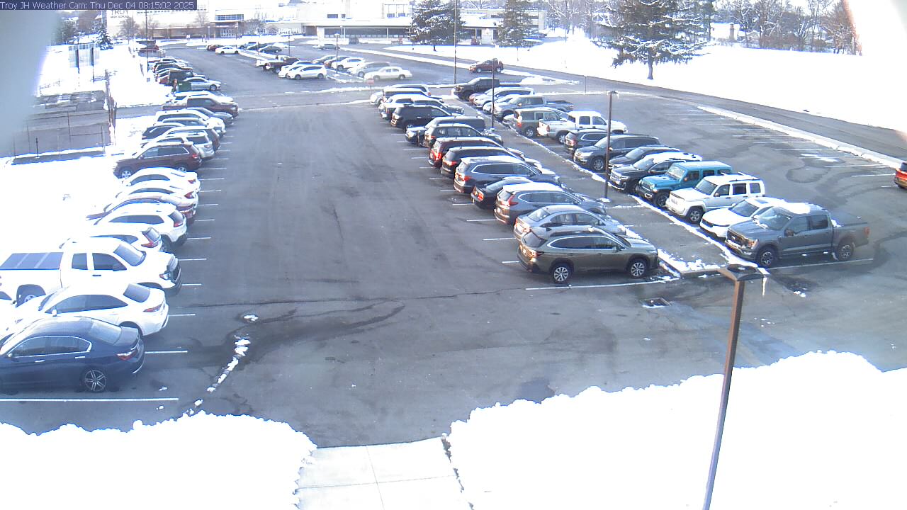Thumbnail for current weather camera view from Troy JHS in Troy, Ohio