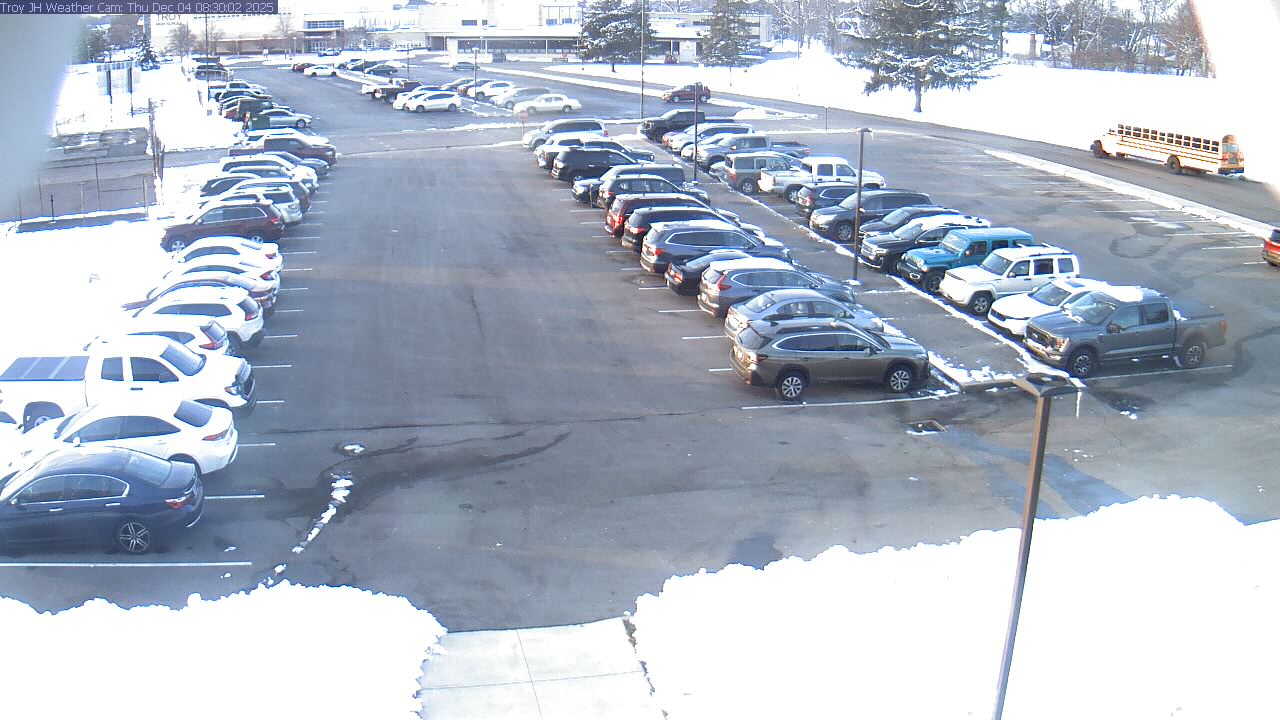Thumbnail for current weather camera view from Troy JHS in Troy, Ohio