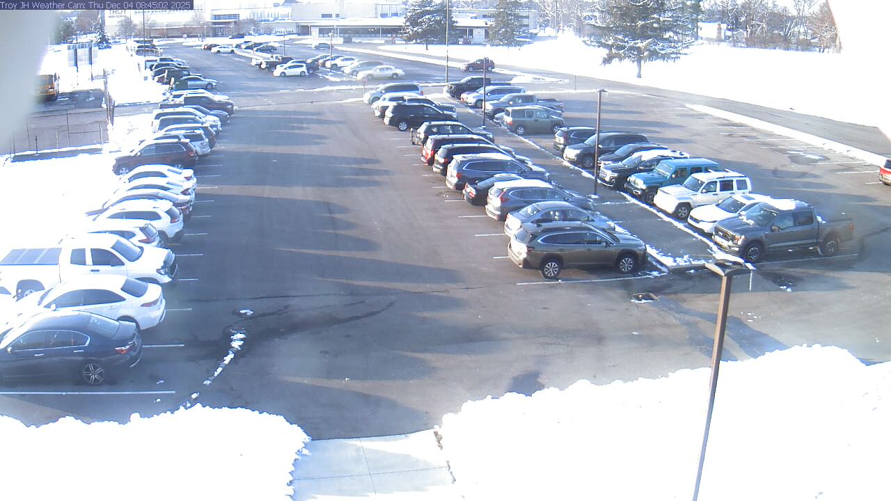 Thumbnail for current weather camera view from Troy JHS in Troy, Ohio