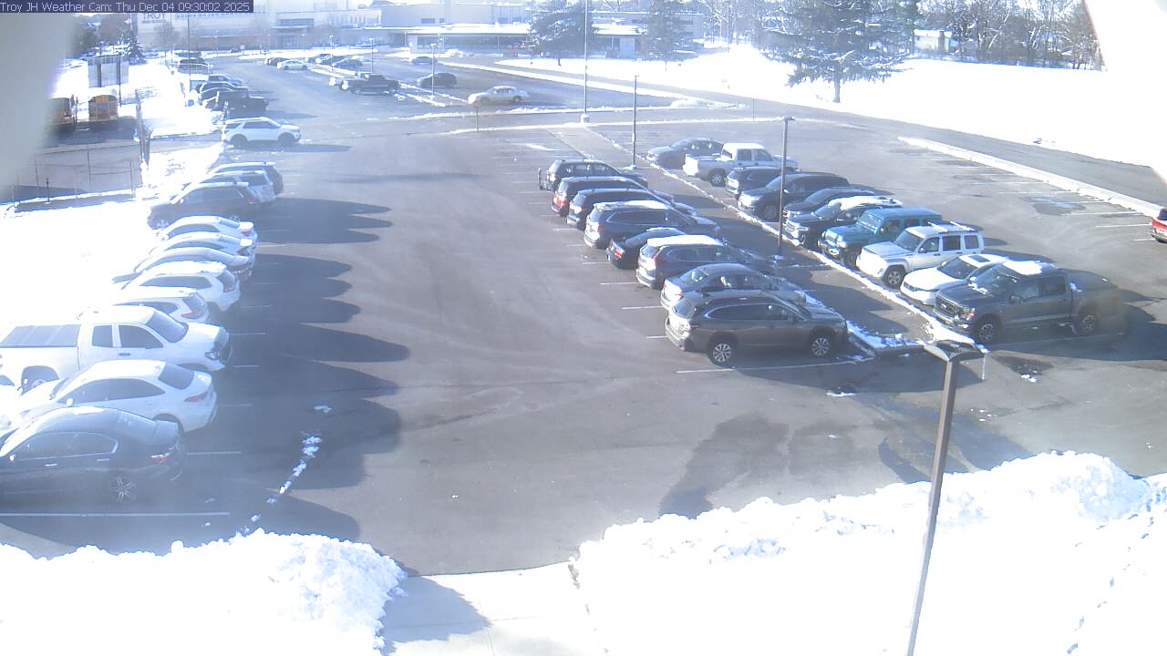 Thumbnail for current weather camera view from Troy JHS in Troy, Ohio