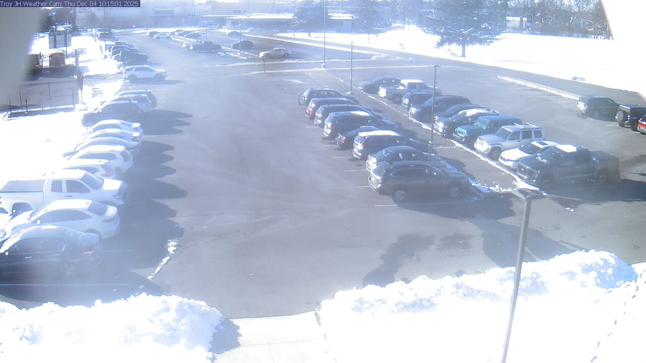 Thumbnail for current weather camera view from Troy JHS in Troy, Ohio