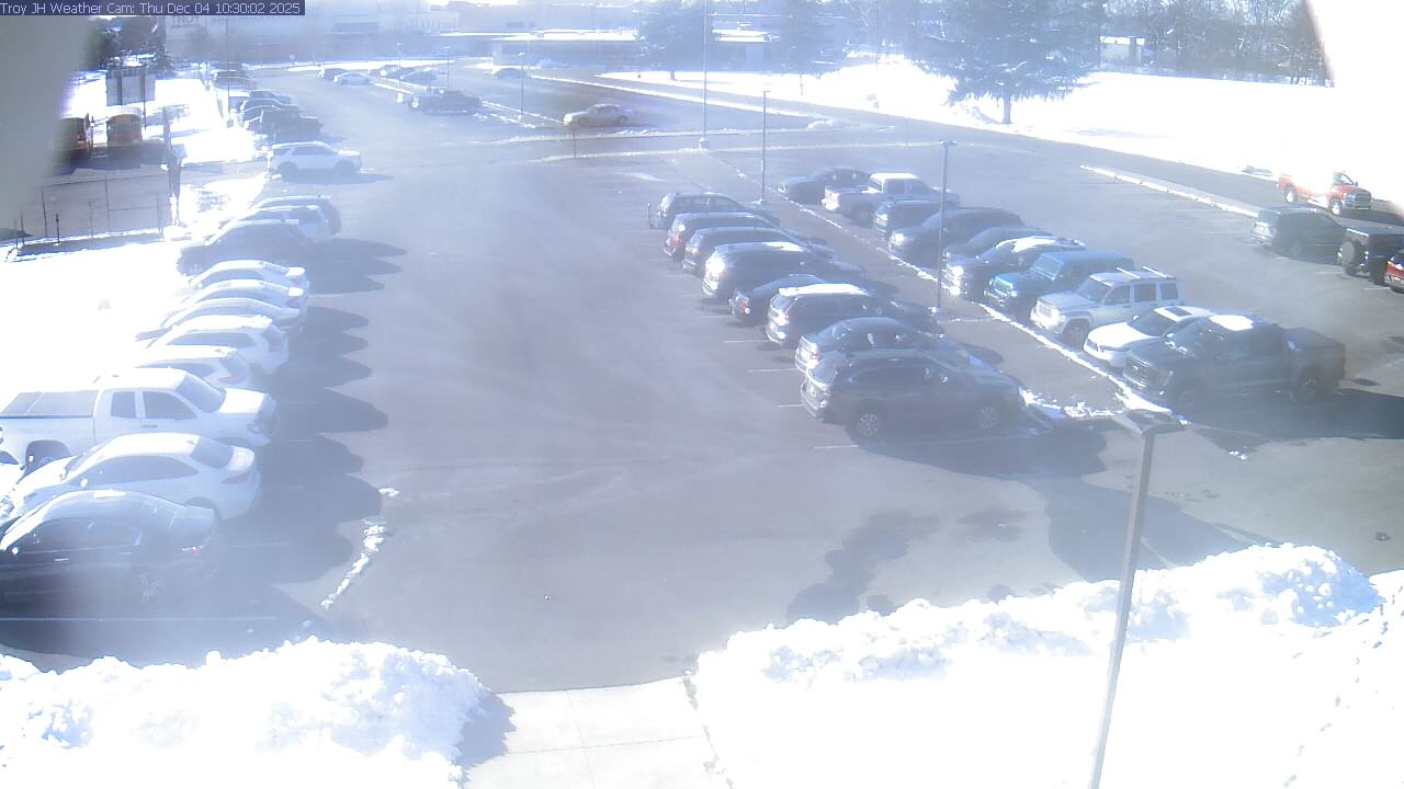 Thumbnail for current weather camera view from Troy JHS in Troy, Ohio