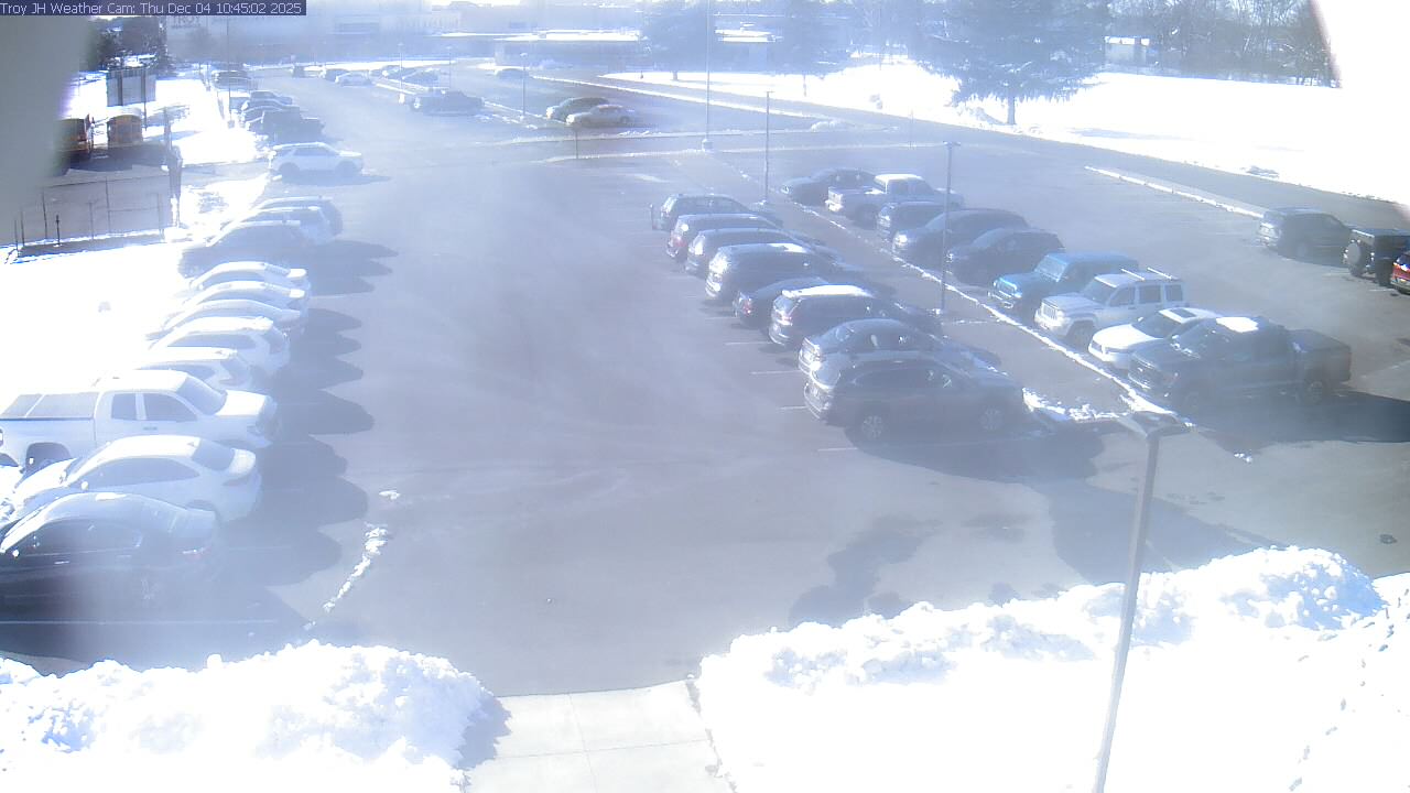Thumbnail for current weather camera view from Troy JHS in Troy, Ohio