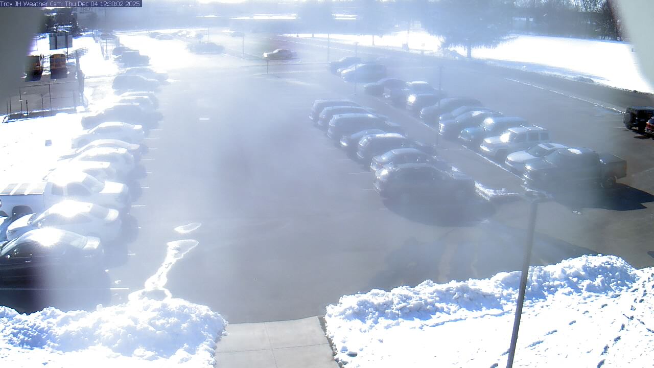 Thumbnail for current weather camera view from Troy JHS in Troy, Ohio