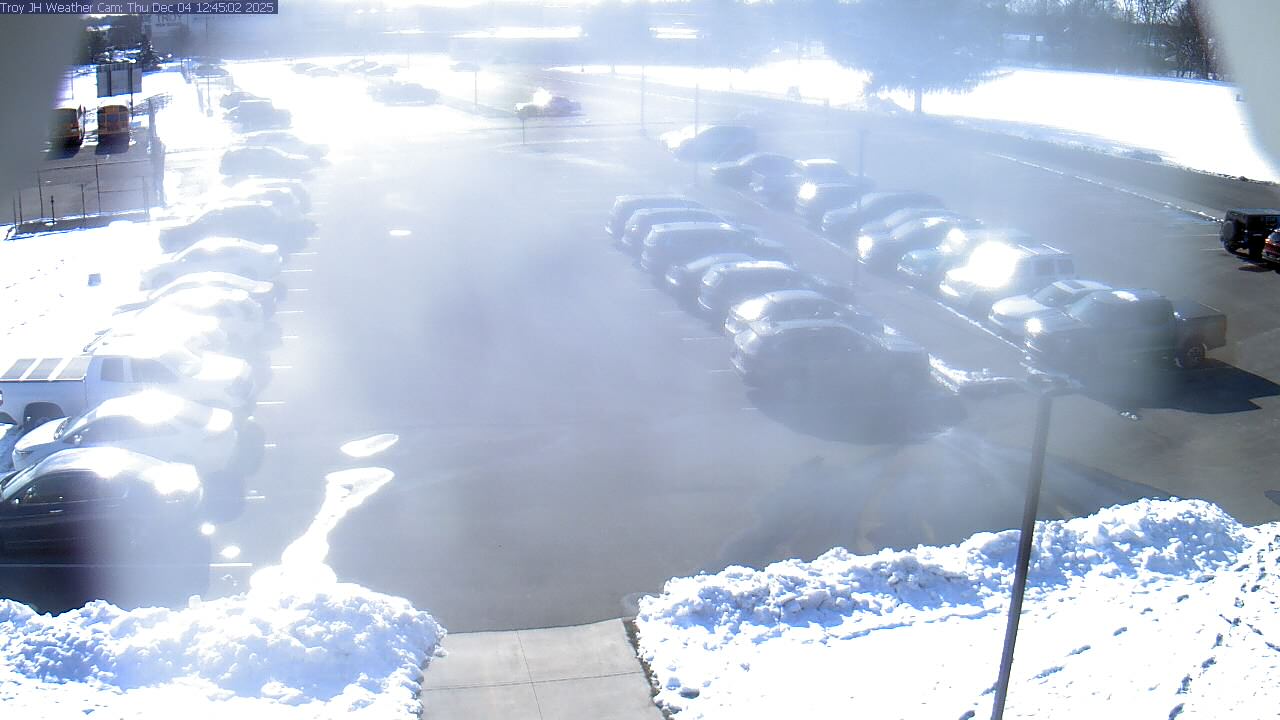 Thumbnail for current weather camera view from Troy JHS in Troy, Ohio