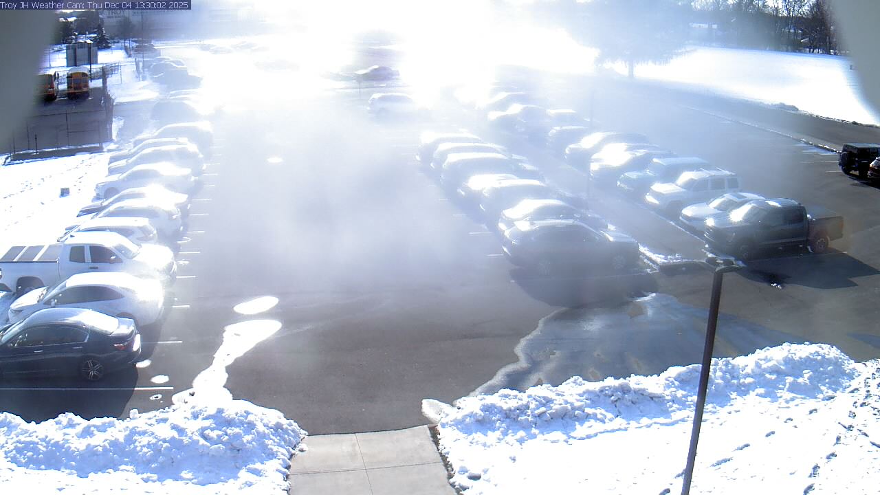 Thumbnail for current weather camera view from Troy JHS in Troy, Ohio