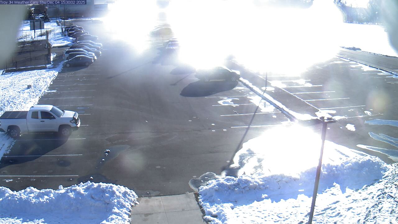 Thumbnail for current weather camera view from Troy JHS in Troy, Ohio