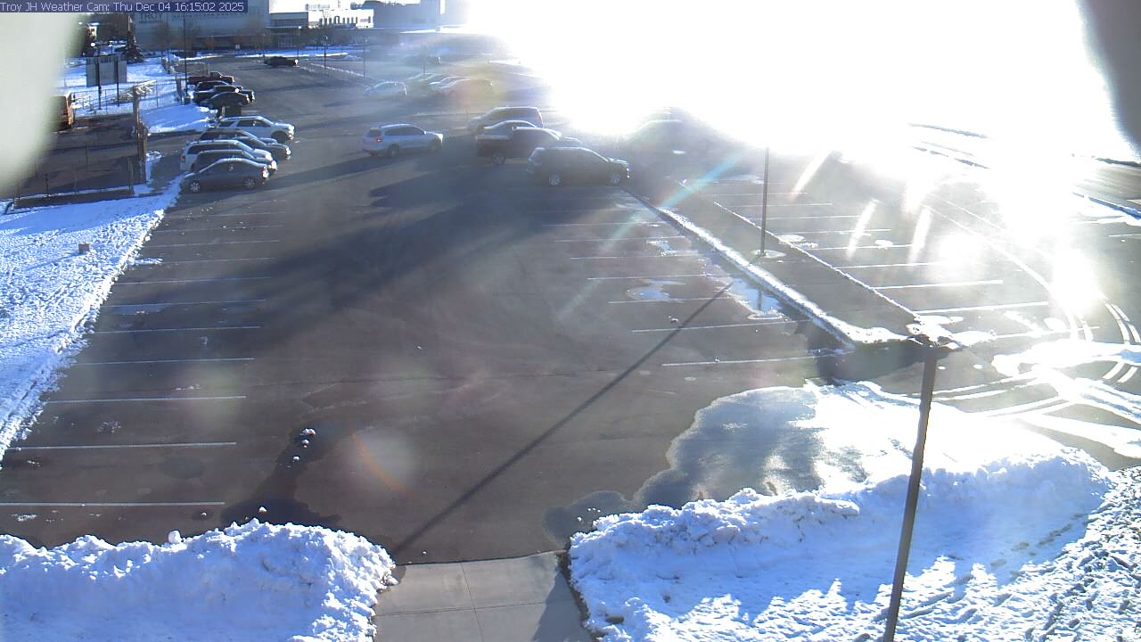 Thumbnail for current weather camera view from Troy JHS in Troy, Ohio