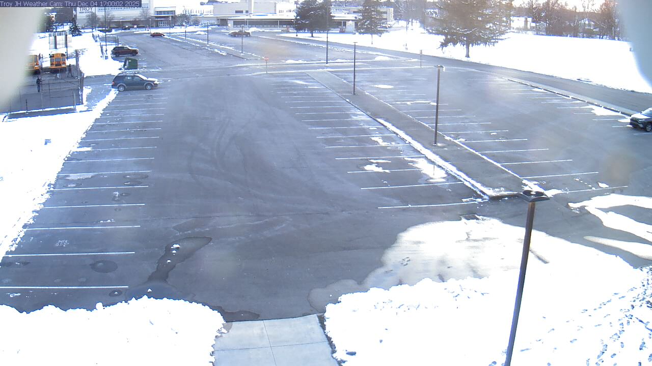 Thumbnail for current weather camera view from Troy JHS in Troy, Ohio