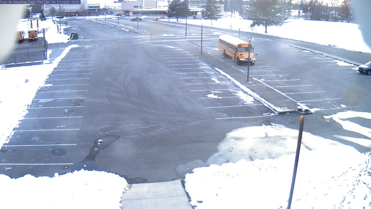 Thumbnail for current weather camera view from Troy JHS in Troy, Ohio