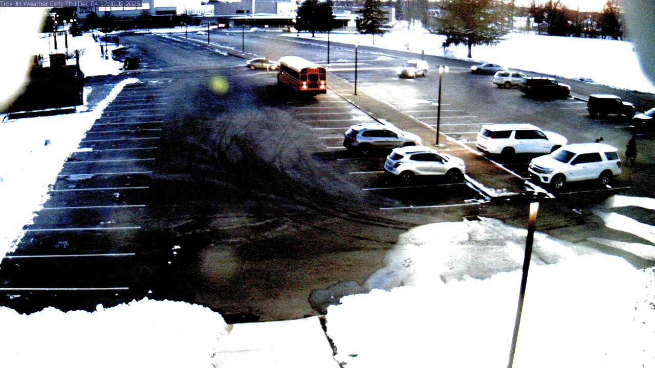 Thumbnail for current weather camera view from Troy JHS in Troy, Ohio