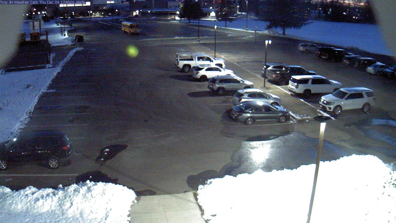 Thumbnail for current weather camera view from Troy JHS in Troy, Ohio