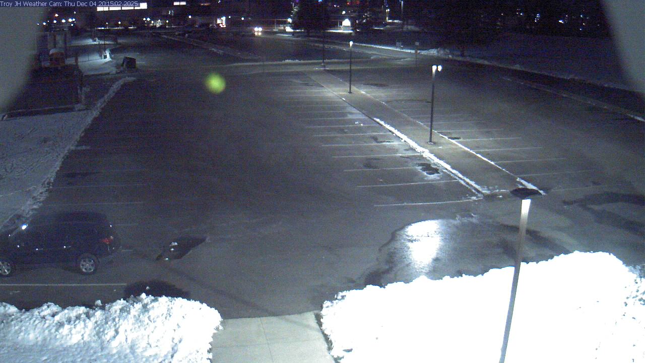 Thumbnail for current weather camera view from Troy JHS in Troy, Ohio