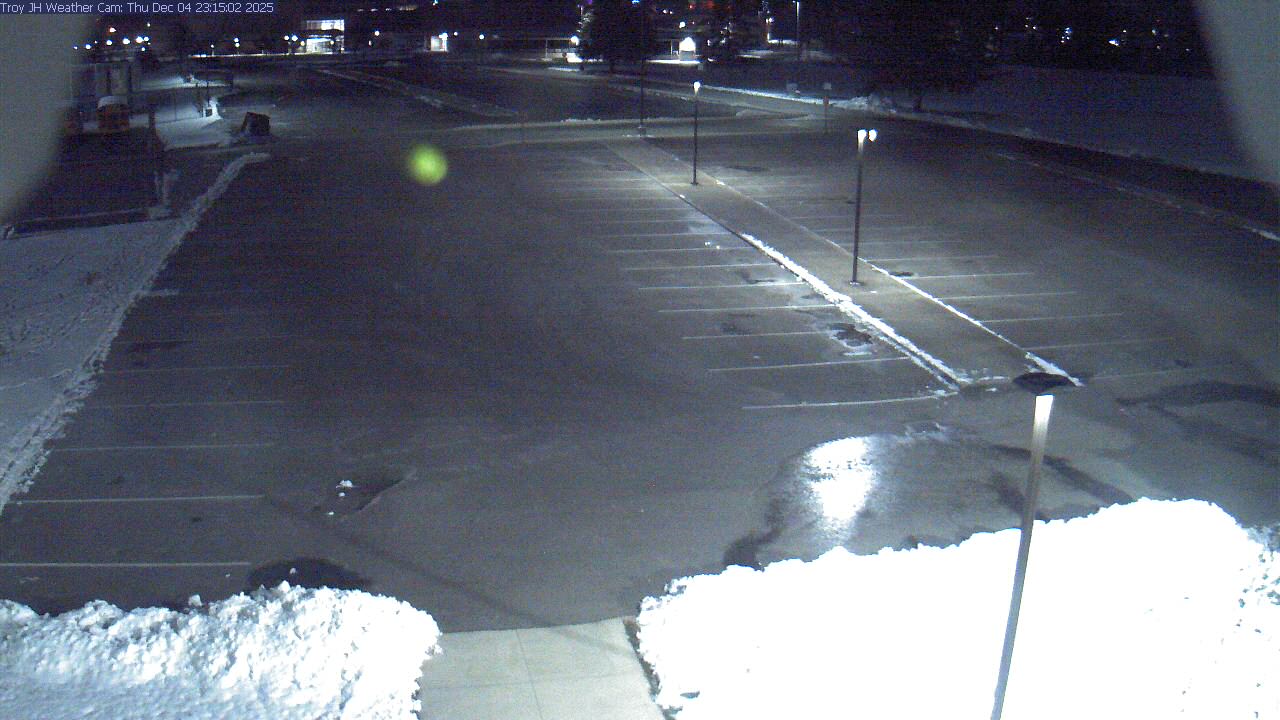 Thumbnail for current weather camera view from Troy JHS in Troy, Ohio