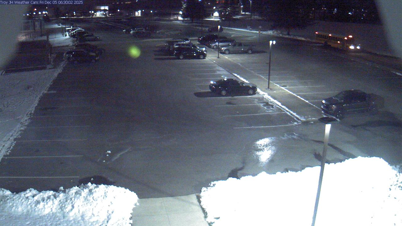 Thumbnail for current weather camera view from Troy JHS in Troy, Ohio