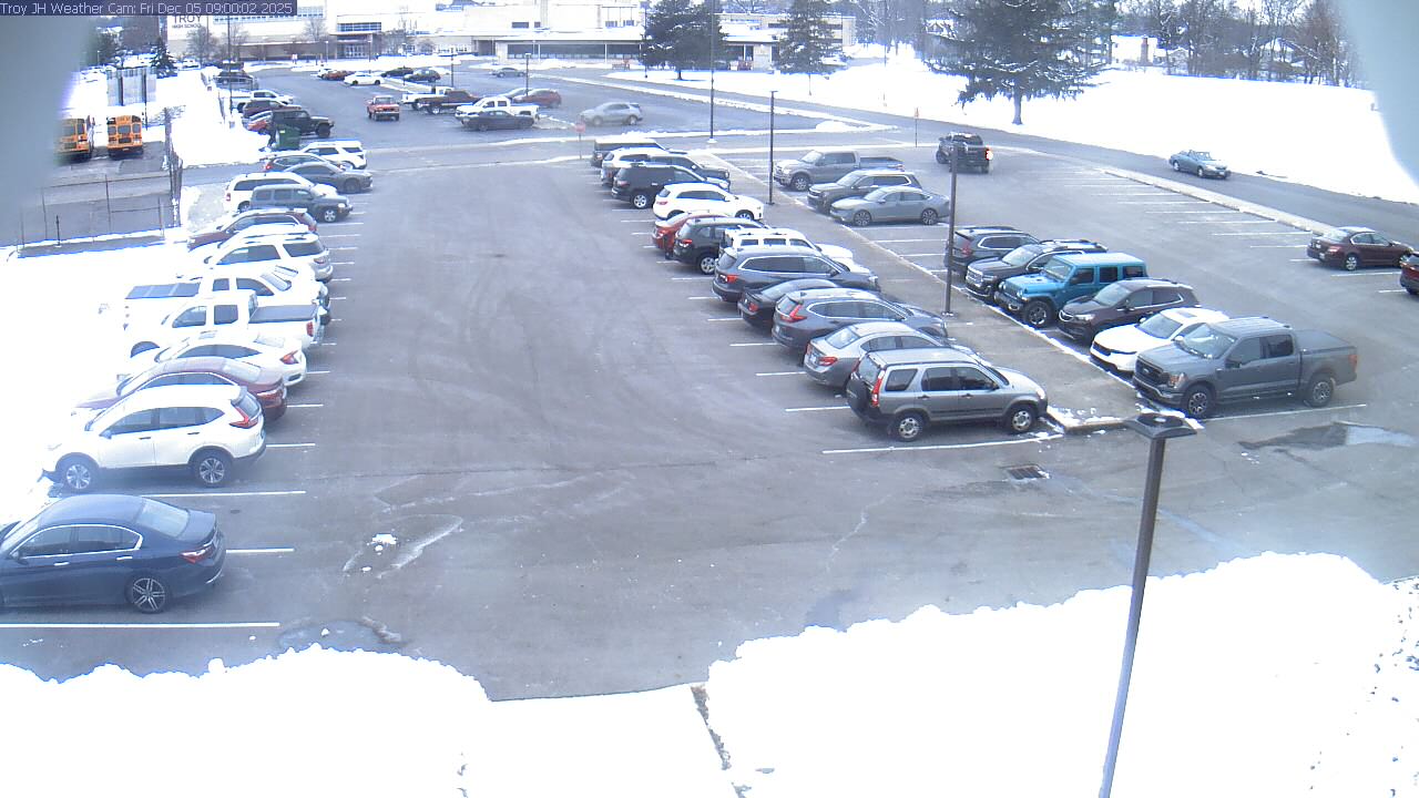 Thumbnail for current weather camera view from Troy JHS in Troy, Ohio
