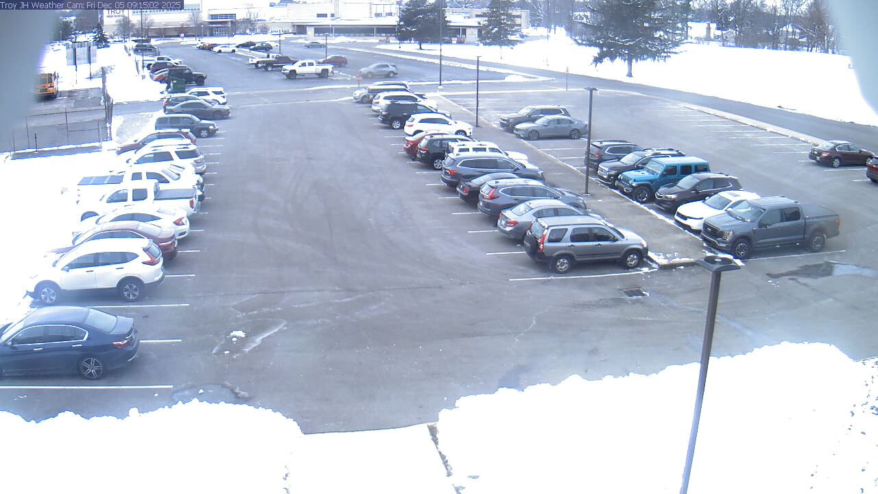 Thumbnail for current weather camera view from Troy JHS in Troy, Ohio