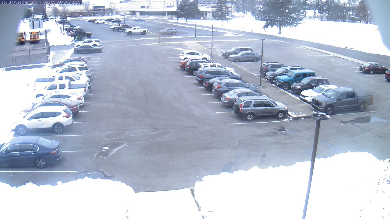 Thumbnail for current weather camera view from Troy JHS in Troy, Ohio