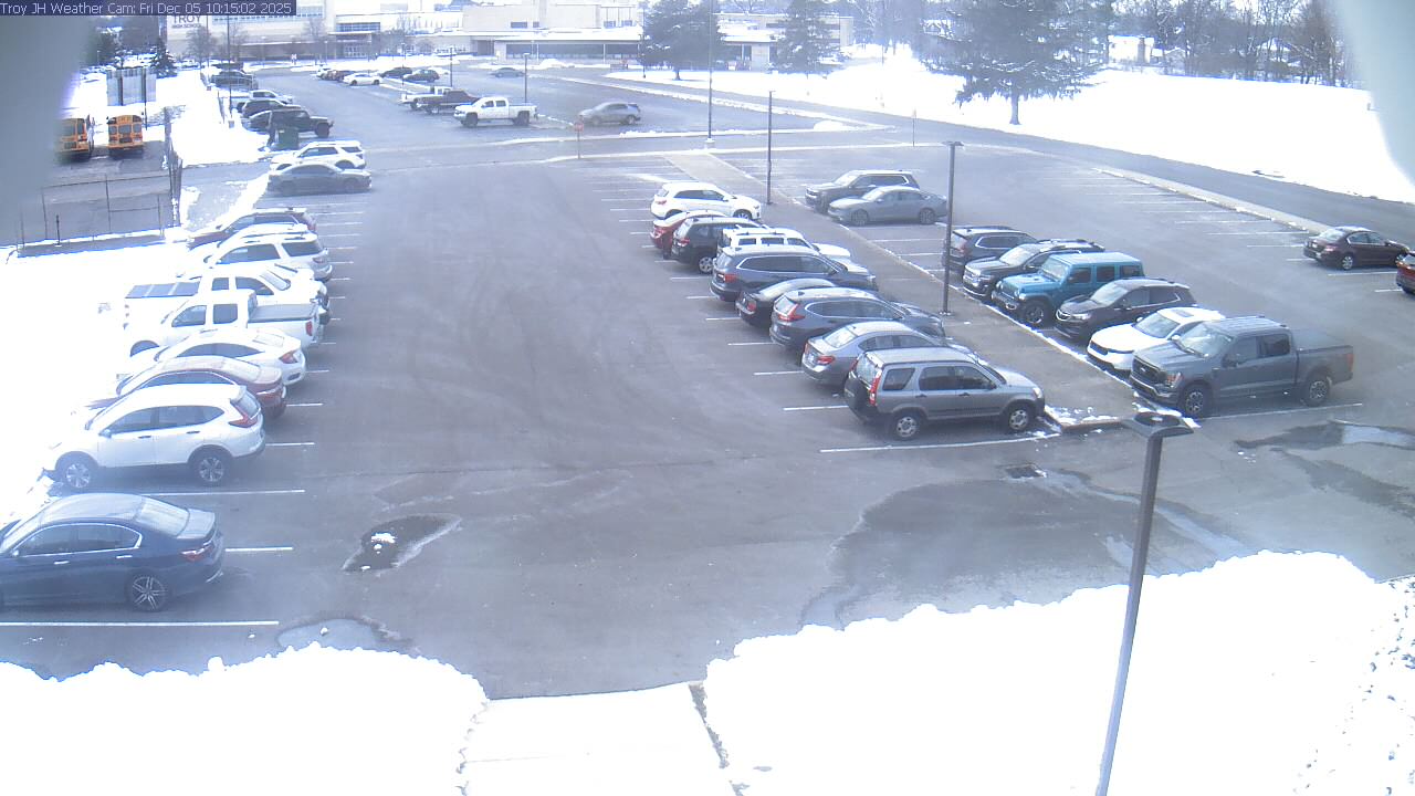 Thumbnail for current weather camera view from Troy JHS in Troy, Ohio
