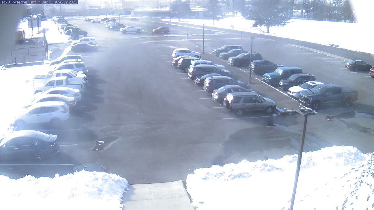 Thumbnail for current weather camera view from Troy JHS in Troy, Ohio