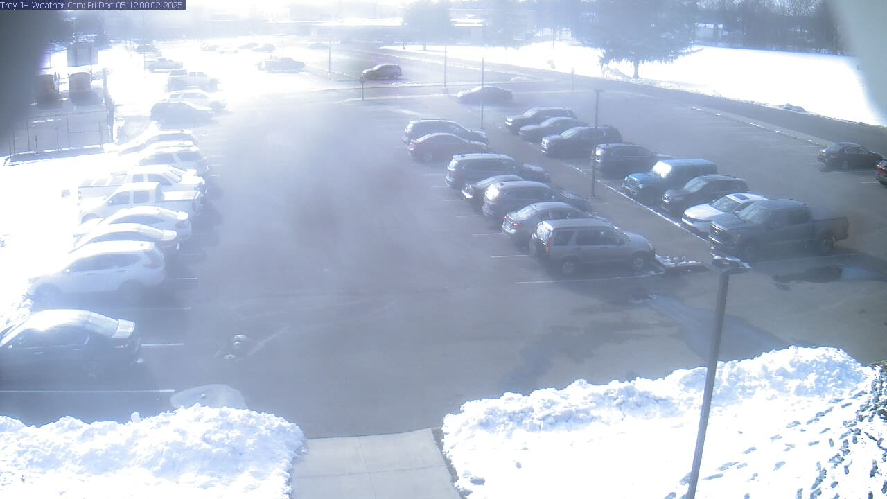 Thumbnail for current weather camera view from Troy JHS in Troy, Ohio