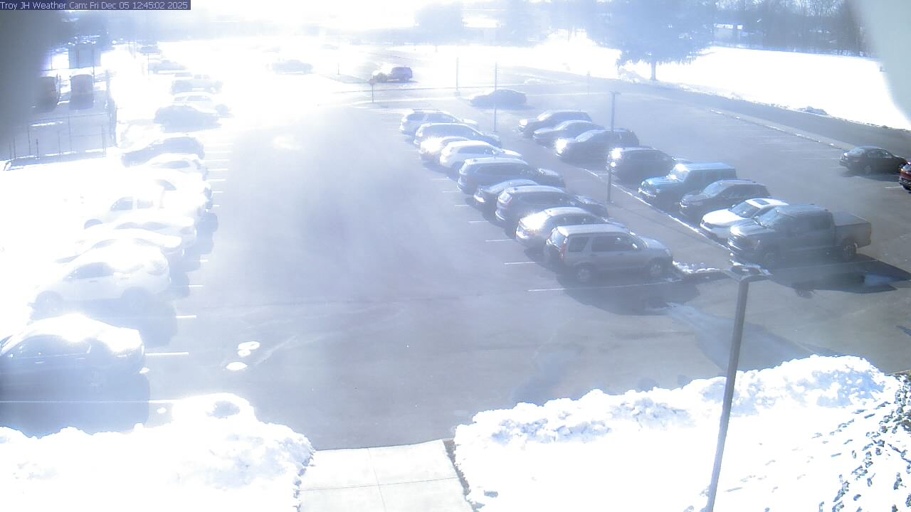 Thumbnail for current weather camera view from Troy JHS in Troy, Ohio