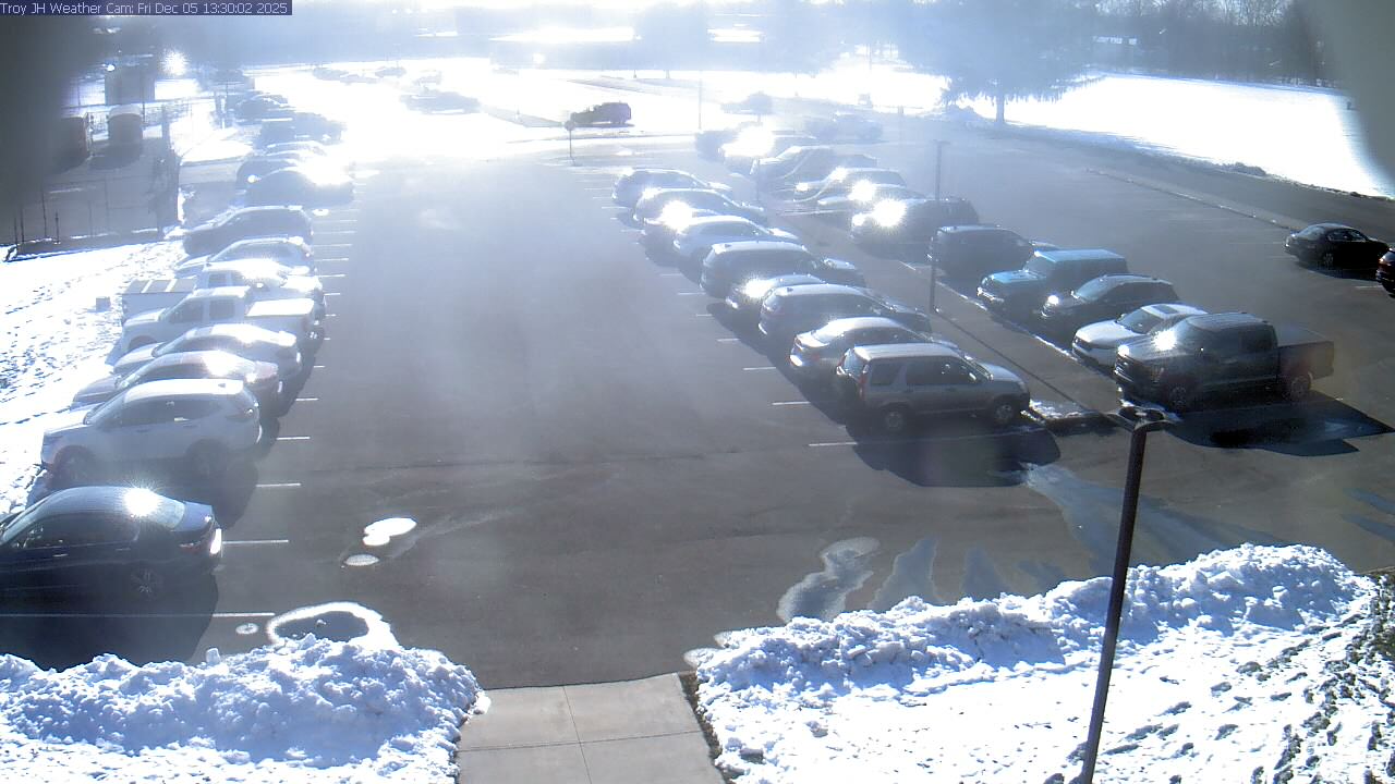 Thumbnail for current weather camera view from Troy JHS in Troy, Ohio