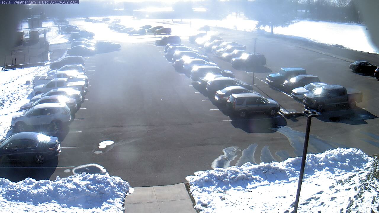 Thumbnail for current weather camera view from Troy JHS in Troy, Ohio