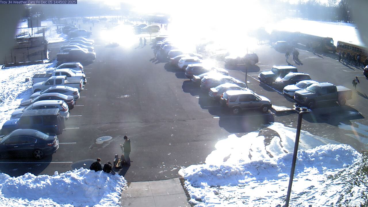 Thumbnail for current weather camera view from Troy JHS in Troy, Ohio