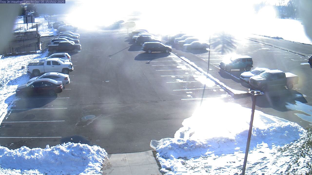 Thumbnail for current weather camera view from Troy JHS in Troy, Ohio