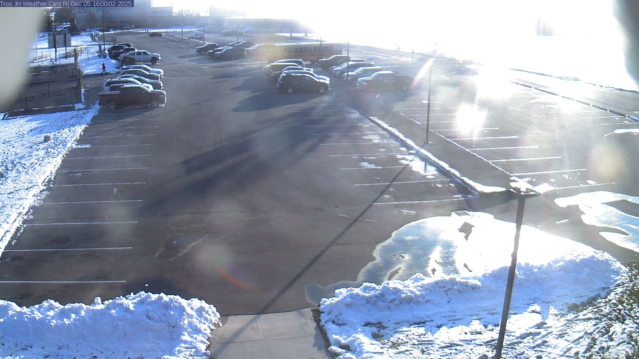 Thumbnail for current weather camera view from Troy JHS in Troy, Ohio