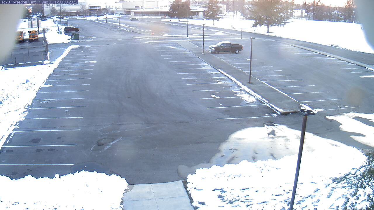 Thumbnail for current weather camera view from Troy JHS in Troy, Ohio