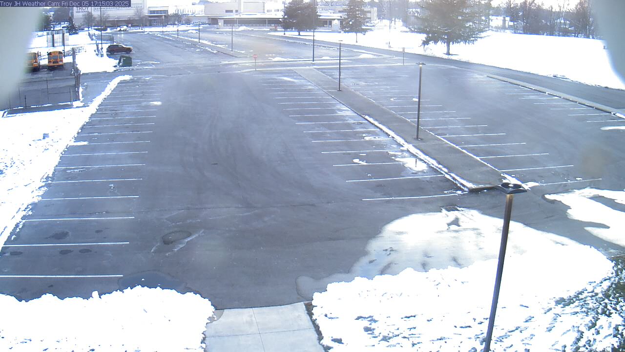 Thumbnail for current weather camera view from Troy JHS in Troy, Ohio