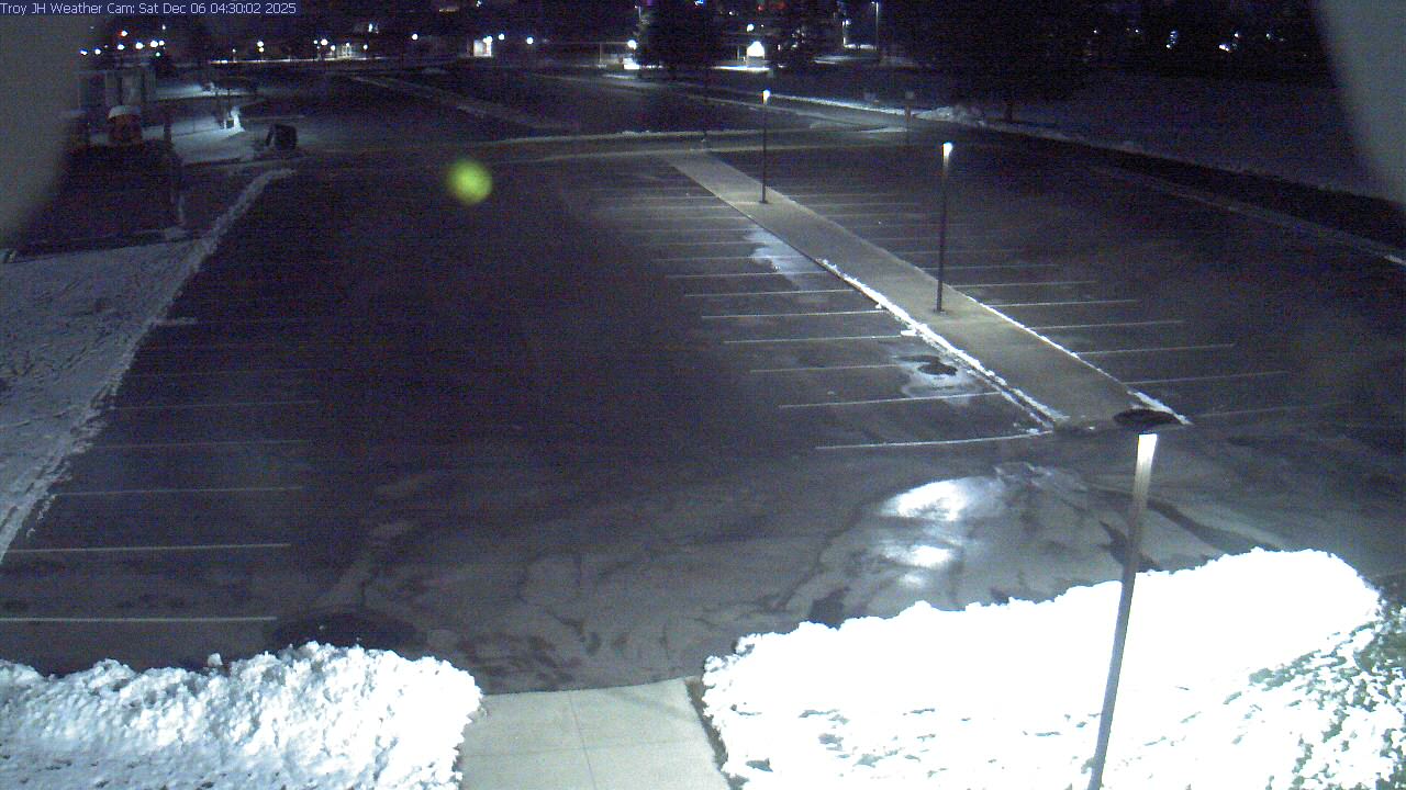Thumbnail for current weather camera view from Troy JHS in Troy, Ohio