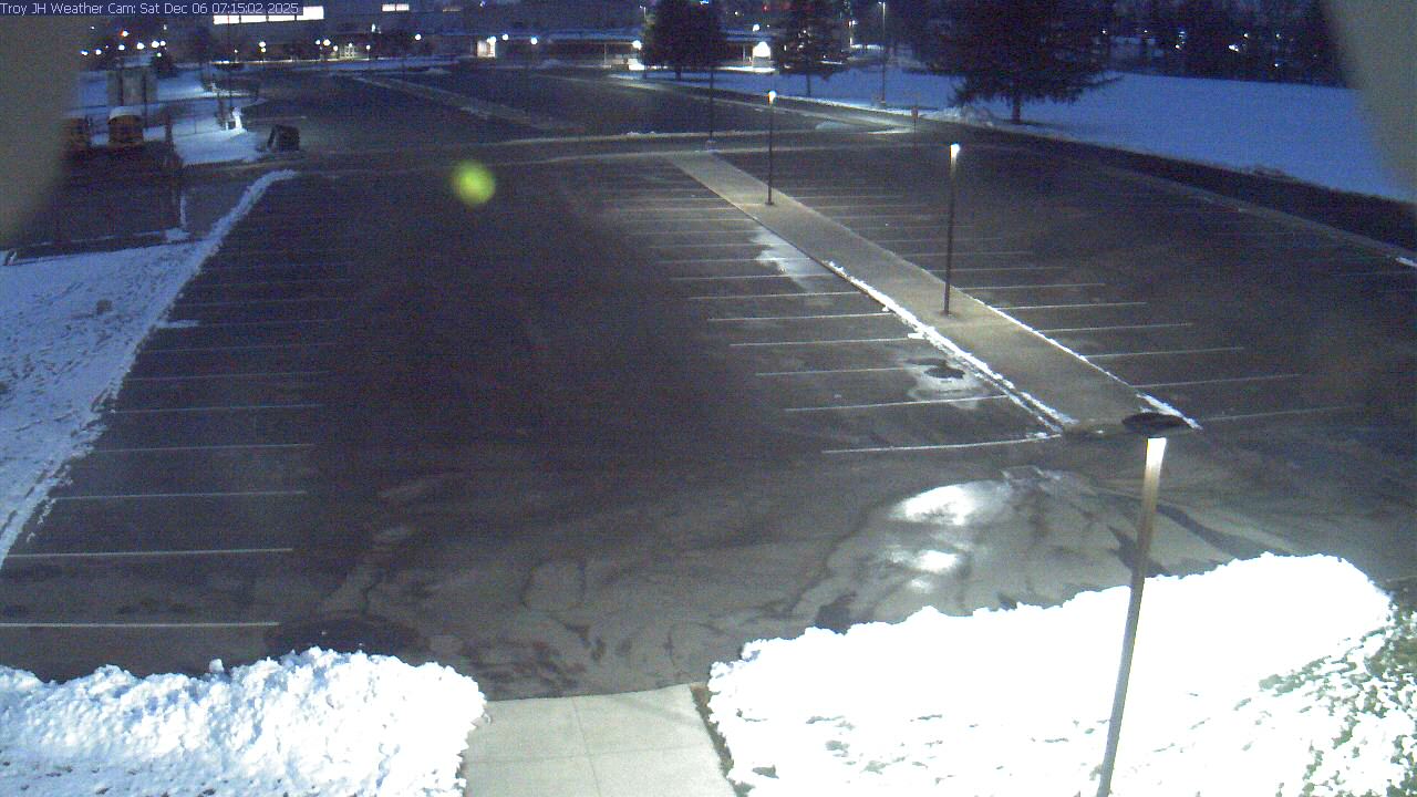 Thumbnail for current weather camera view from Troy JHS in Troy, Ohio