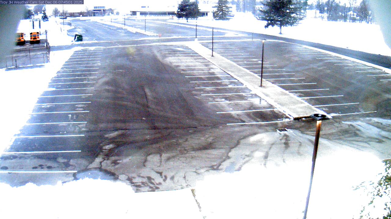 Thumbnail for current weather camera view from Troy JHS in Troy, Ohio